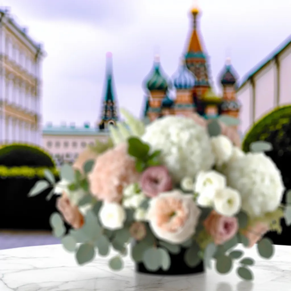 Modern csokor budapesti, letisztult enteriőrben